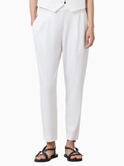 AllSaints White Tri Trousers - Image 2 of 8