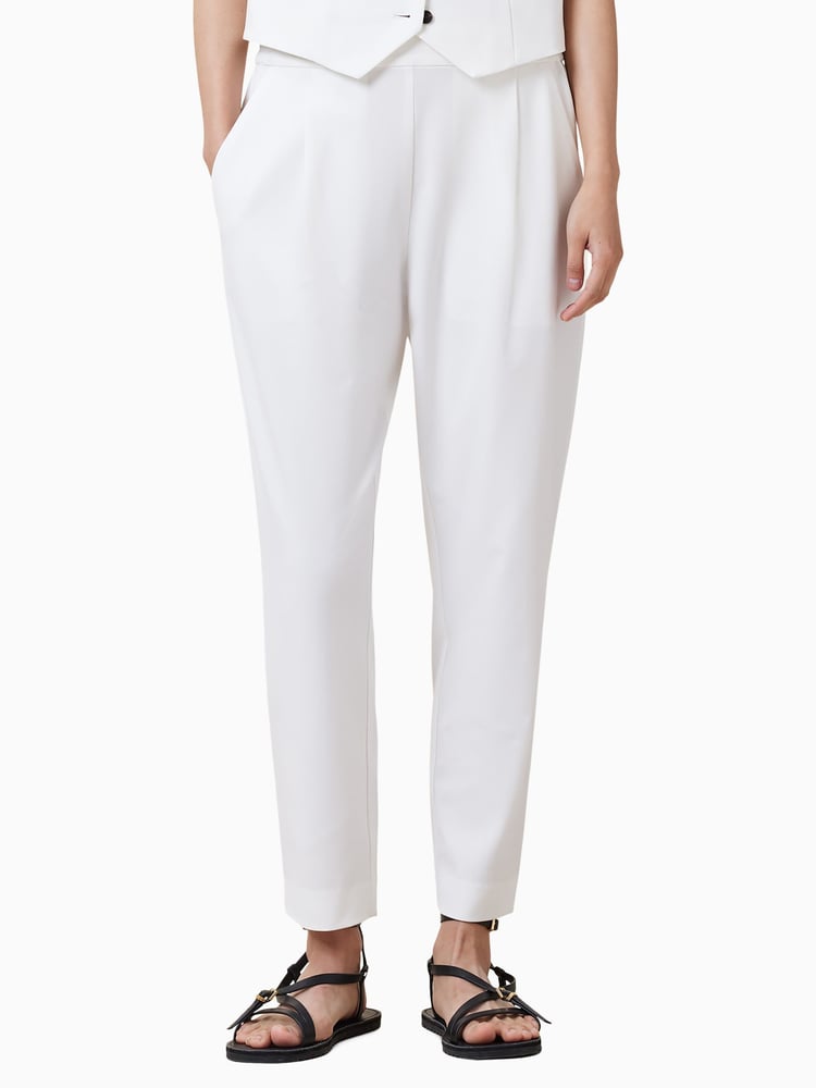 AllSaints White Tri Trousers - Image 2 of 8
