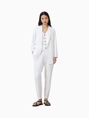 AllSaints White Tri Trousers - Image 4 of 8