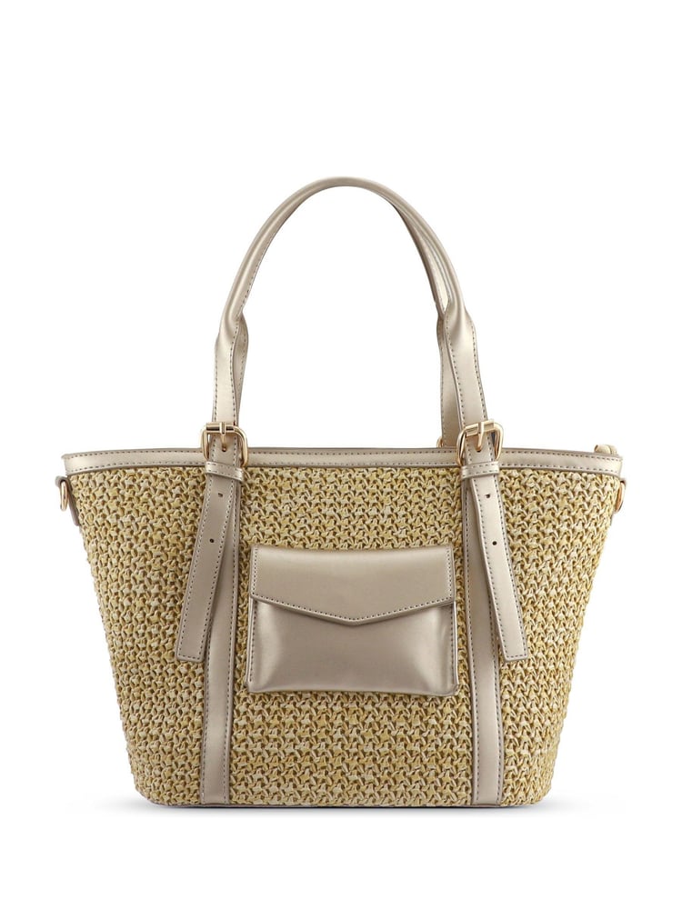 Pavers Gold Spacious Adjustable Handbag - Image 1 of 3