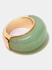 Mint Velvet Green Statement Ring - Image 2 of 3