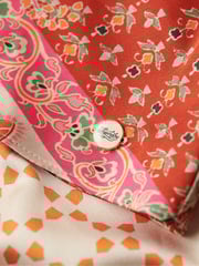 Superdry Pink Patchwork Mini Shirt Dress - Image 7 of 8